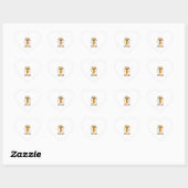 Het Is Ok Om Anders Te Zijn Giraffe Autisme Bewust Hart Sticker (Vel)