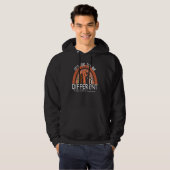 Het Is Ok Om Anders Te Zijn RSD CRPS Bewustzijn Or Hoodie (Voorkant volledig)