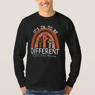 Het Is Ok Om Anders Te Zijn RSD CRPS Bewustzijn Or T-shirt