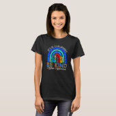 Het Is Ok Om Anders Te Zijn Wees Aardig Autisme Be T-shirt (Voorkant volledig)