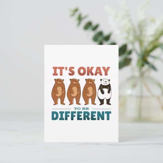 Het is OK om een andere uitnodiging te zijn (Staand voorkant)