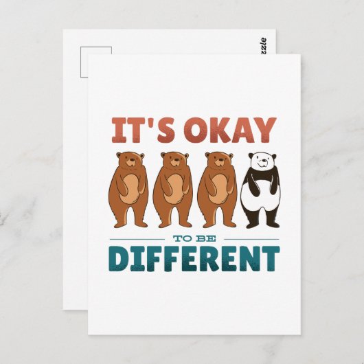 Het is OK om een andere uitnodiging te zijn (Voorkant / Achterkant)