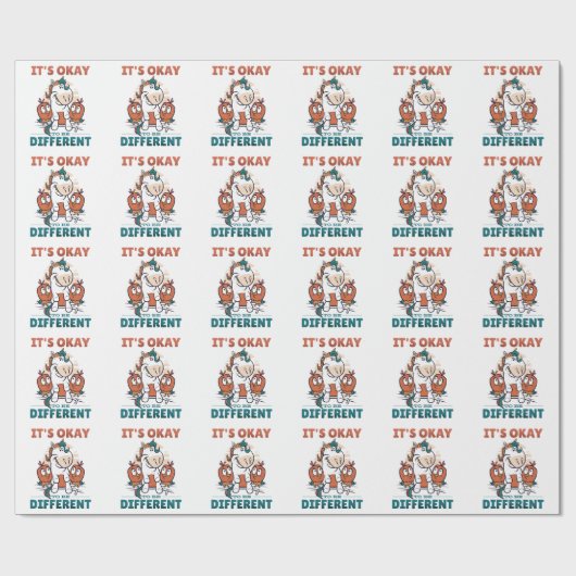 Het is OK om een andere uitnodiging te zijn Cadeaupapier (Vlak)