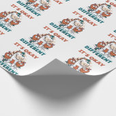 Het is OK om een andere uitnodiging te zijn Cadeaupapier (Hoek)