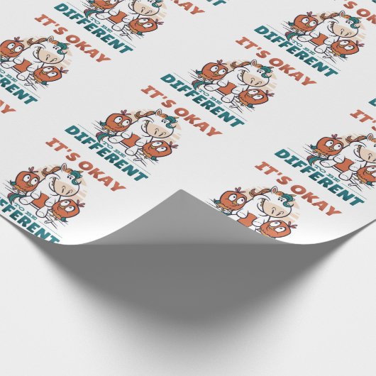 Het is OK om een andere uitnodiging te zijn Cadeaupapier (Hoek)