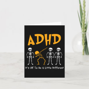 Het is OK om een beetje anders te zijn ADHD-bewust Kaart