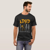 Het is OK om een beetje anders te zijn ADHD-bewust T-shirt (Voorkant volledig)