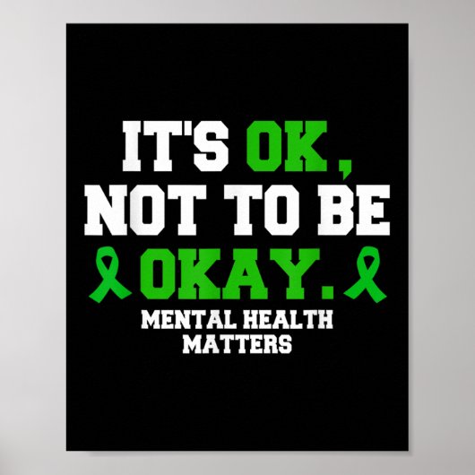 Het is OK om niet in orde te zijn met het bewustzi Poster (Voorkant)