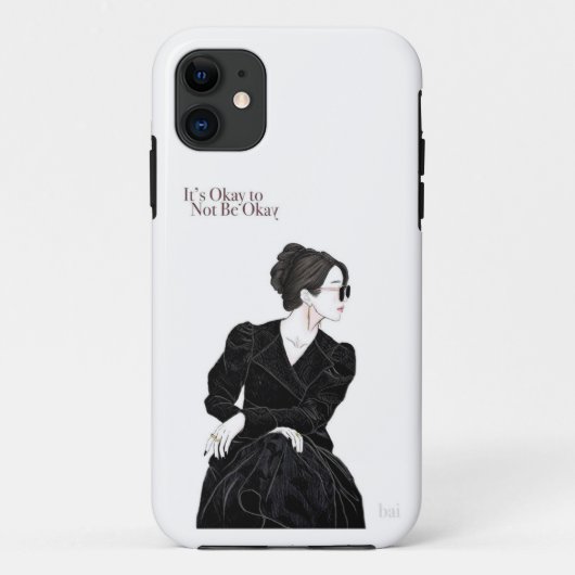 Het is ok om niet ok te zijn Case-Mate iPhone case (Achterkant)