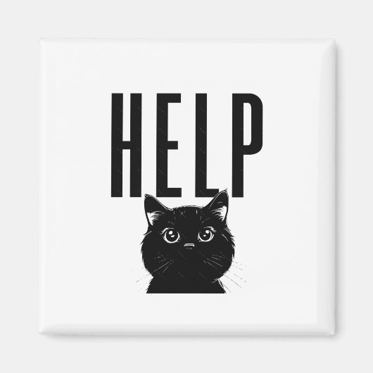 Het Is Ok Om Om Hulp Te Vragen Sticker3 Magneet (Voorkant)