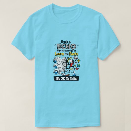 Het Is OK Om Te Praten (15) T-shirt (Design voorkant)