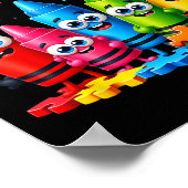 Het is OK om verschillende autisme bewustzijn in k Poster (Hoek)