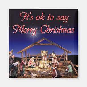 Het is OK Square Magnet