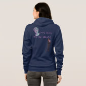 HET IS OKAY OM MANISCH TE ZIJN HOODIE (Achterkant volledig)