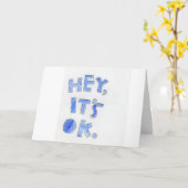 HET IS OKÉ **60 ** IS NIET ZO'N SLECHTE GELUKKIGE  KAART (Gele Bloem)