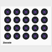 Het Is Oké Als Het Enige Dat Je Doet Vandaag Ademe Ronde Sticker (Vel)