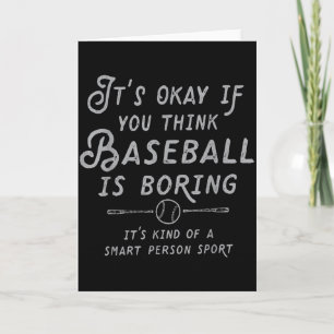 Het Is Oké Als Je Honkbal Saai Vindt Het Is Een So Kaart