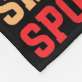 Het is oké als je niet van Dminton Funny Dminton h Fleece Deken (Hoek)