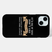 Het is oké als je niet van genealogie houdt Case-Mate iPhone case (Achterkant (horizontaal))