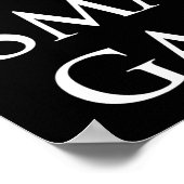 Het is oké als je niet van schaak houdt poster (Hoek)