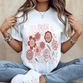 Het Is Oké Boho Bloemen T-Shirt