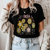 Het Is Oké Boho Bloemen T-Shirt