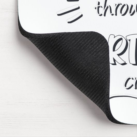 Het is oké dat ik door mijn kwart levenscrisis ga muismat (Hoek)