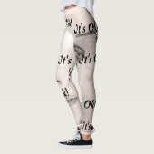Het is oké! Denker Art beroemd gemaakt door Venus Leggings (Links)