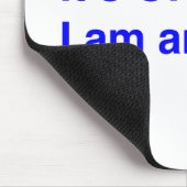 Het is oké, ik ben een kunstenaar. muismat (Hoek)