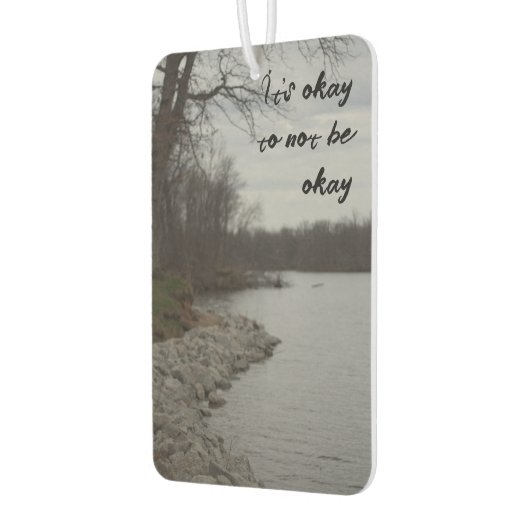 Het is oké landschap luchtverfrisser (Links)