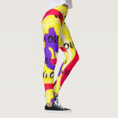 Het is oké! Mermaid Eclipse Art beroemd gemaakt do Leggings (Rechts)