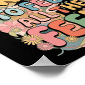 Het is oké om alle gevoelens mentaal grappig te vo poster (Hoek)