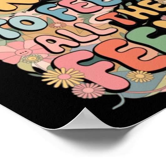 Het is oké om alle gevoelens mentaal grappig te vo poster (Hoek)