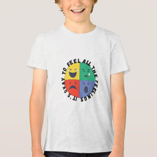 Het is Oké om Alle Gevoelens te Voelen - Mentale G Tri-Blend Shirt