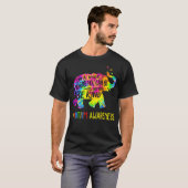 Het Is Oké Om Anders Olifant Autisme Te Zijn T-shirt (Voorkant volledig)