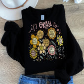 Het Is Oké Om Boho Bloemen Te Hebben Trui