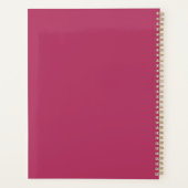 Het Is Oké Om Boho Bloemstukken Te Hebben Planner (Achterkant)