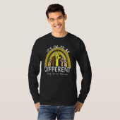 Het is oké om een ander Ewing Sarcoma bewustzijn t T-shirt (Voorkant volledig)