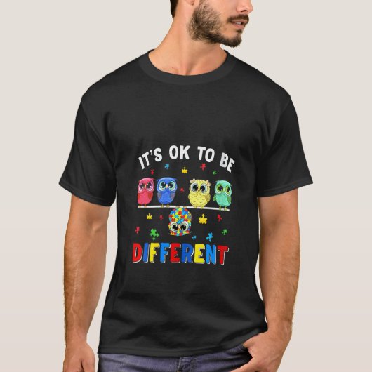 Het is oké om een ander hoestdier te zijn. t-shirt (Voorkant)