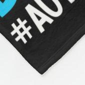 Het is oké om een andere Autisme Bewustmakingsdag  Fleece Deken (Hoek)