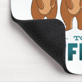 Het is oké om een andere uitnodiging te zijn Napki Muismat (Hoek)