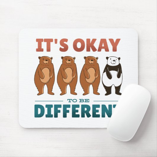 Het is oké om een andere uitnodiging te zijn Napki Muismat (Met muis)