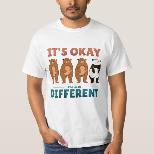 Het is oké om een andere uitnodiging te zijn Napki T-shirt (Voorkant)