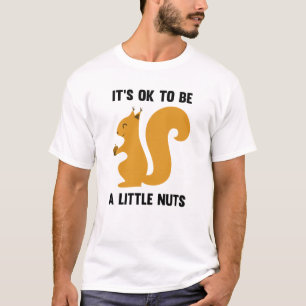 Het is oké om een beetje te zijn. t-shirt