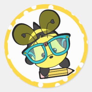 Het is oké om een Smarty te worden! Ronde Sticker