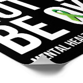 Het is oké om geen goede geestelijke gezondheid te poster (Hoek)