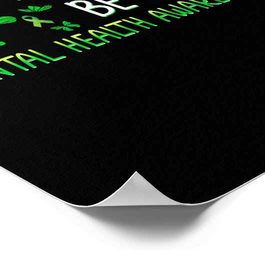 Het is oké om geen goede geestelijke gezondheid te poster (Hoek)