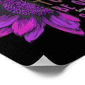 Het is oké om geen zonbloem te zijn... poster (Hoek)