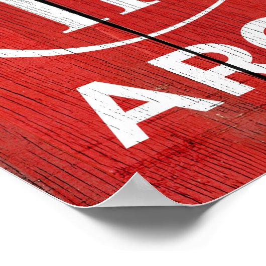 Het is oké om hier vrolijk kerstfeest te zeggen! B Poster (Hoek)