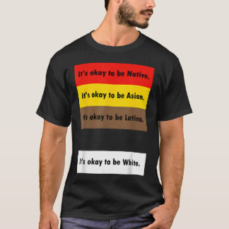 Het Is Oké Om Inheems Te Zijn Het Is Oké Om Aziati T-shirt